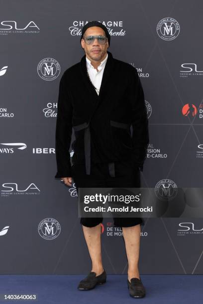 JoeyStarr attends the opening ceremony during the 61st Monte Carlo TV Festival on June 17, 2022 in Monte-Carlo, Monaco.