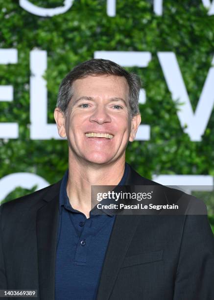 Writer and Producer, David DiGilio attends The "The Terminal List" Photocall as part of the 61st Monte Carlo TV Festival at the Grimaldi Forum on...