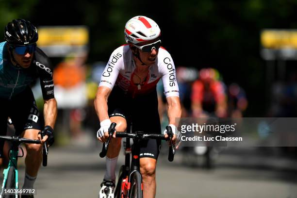 Kenneth Vanbilsen of Belgium and Team Cofidis competes during the 91st Baloise Belgium Tour 2022, Stage 4 a 172.2km stage from Durbuy to Durbuy /...