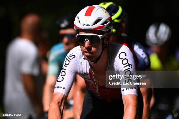 Kenneth Vanbilsen of Belgium and Team Cofidis competes during the 91st Baloise Belgium Tour 2022, Stage 4 a 172.2km stage from Durbuy to Durbuy /...