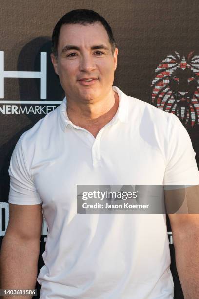 Chris Paciello attends Michael Gardner's Private Friends and Family sreening of "Headliners: The Docu-Series"at The Black Archives Historic Lyric...