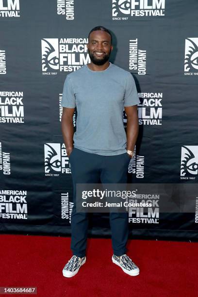 Denard Span attends the "After Jackie" screening at ABFF 2022 on June 18, 2022 in Miami, Florida.