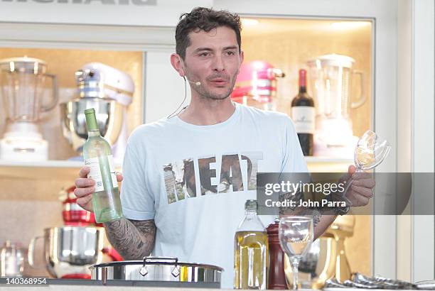 Gabriele Corcos attends the Whole Foods Grand Tasting Village at the 2012 South Beach Wine and Food Festival on February 25,2012 in Miami...