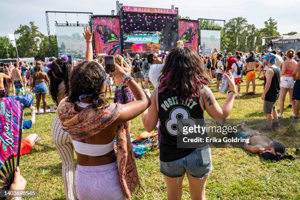 Atmosphere during 2022 Bonnaroo Music & Arts Festival on June 17, 2022 in Manchester, Tennessee.