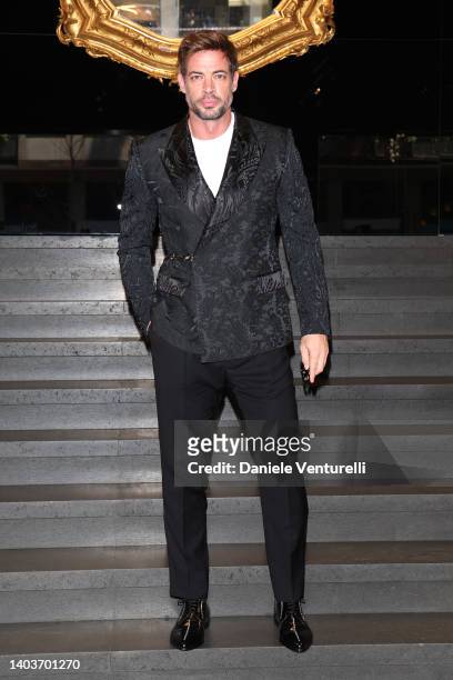 William Levy is seen on the front row at the Dolce & Gabbana fashion show during the Milan Fashion Week S/S 2023 on June 18, 2022 in Milan, Italy.