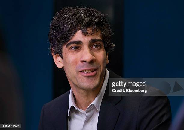 Jeremy Stoppelman, chief executive officer of Yelp Inc., speaks during an interview on the floor of the New York Stock Exchange in New York, U.S., on...