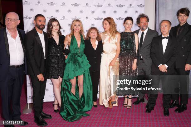 Jury members Michel Fessler, Alexandre Mattiussi, Anamaria Vartolomei, Sylvie Testud, Diane Kurys, Julia Piaton, Astrid Berges Frisbey, Stephane De...