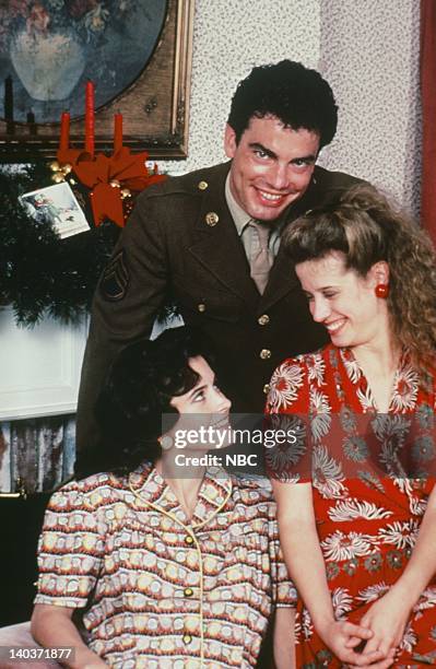 Pictured: Peter Gallagher as Aaron Copler, Nancy Travis as Leah Bundy, Courteney Cox as Nora Bundy -- Photo by: NBC/NBCU Photo Bank