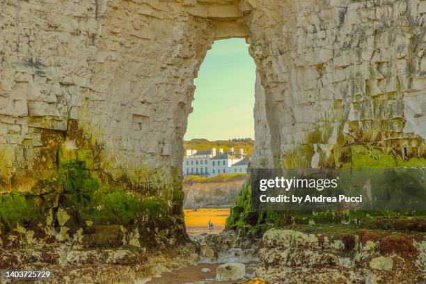 botany bay, kent, united kingdom - kent county stock pictures, royalty-free photos & images