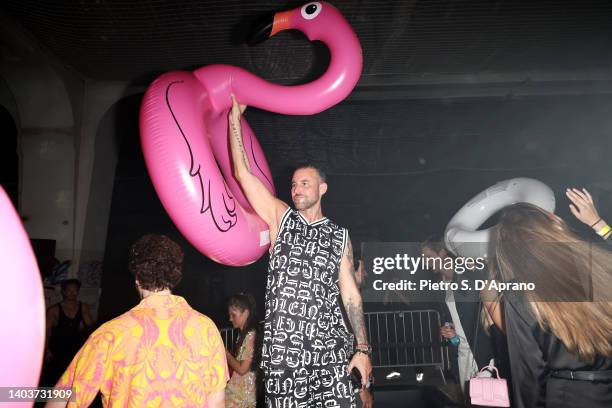 Philipp Plein is seen at the presentation of the SS23 Plein Sport collection during the Milan Fashion Week S/S 2023 on June 18, 2022 in Milan, Italy.