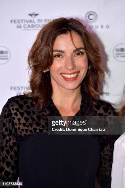 Aure Atika attends the closing ceremony during the 36th Cabourg Film Festival on June 18, 2022 in Cabourg, France.