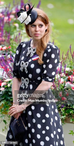 Princess Beatrice attends day 5 of Royal Ascot at Ascot Racecourse on June 18, 2022 in Ascot, England.