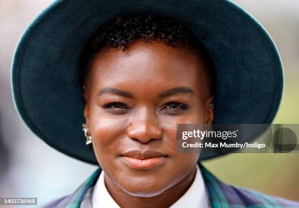 Nicola Adams attends day 5 of Royal Ascot at Ascot Racecourse on June 18, 2022 in Ascot, England.