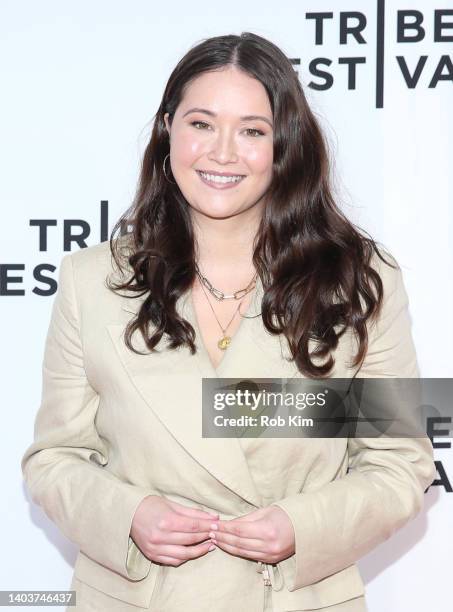 Katie Chang attends the premiere of "Pantheon" during the 2022 Tribeca Festival at SVA Theater on June 18, 2022 in New York City.