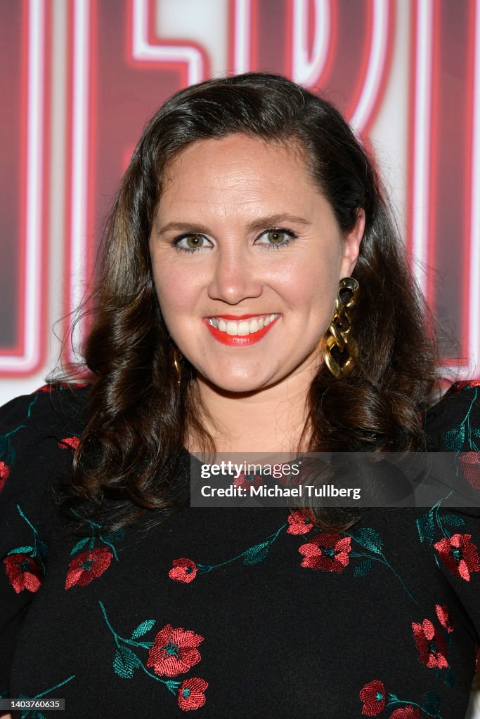 Rhona Rees Rhona Rees attends the 2022 Etheria Film Festival red carpet event at ...