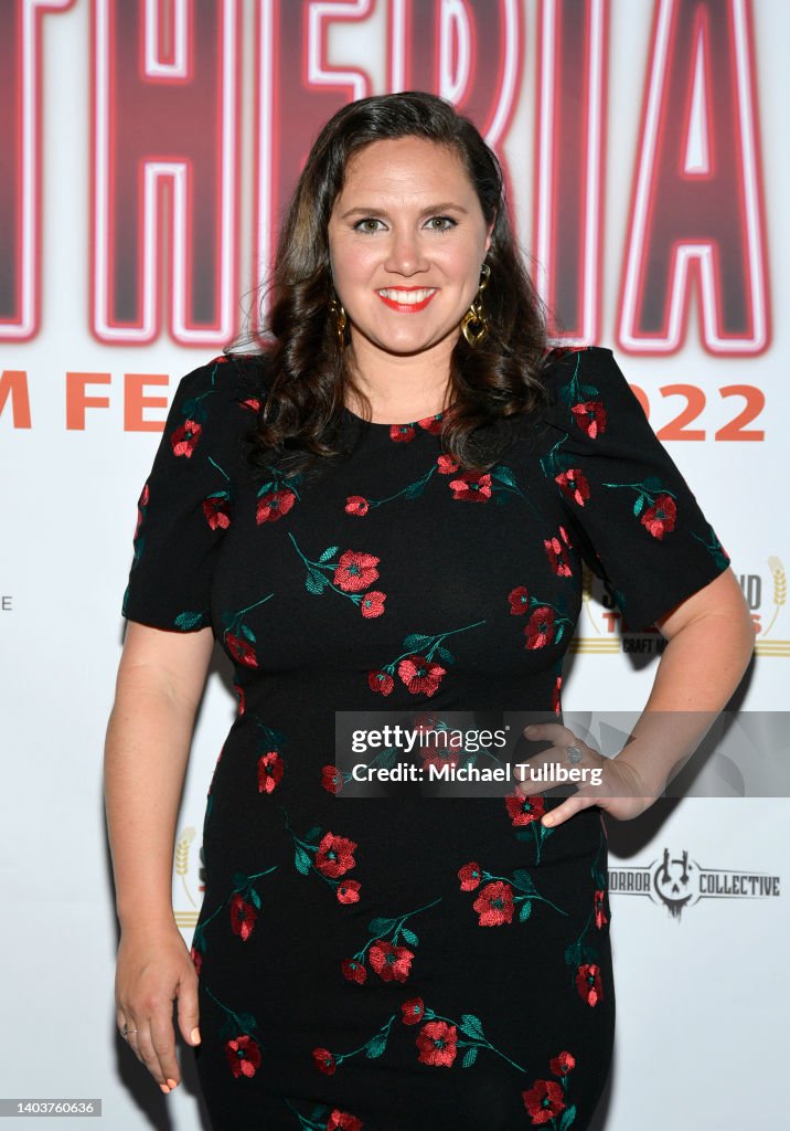 Rhona Rees Rhona Rees attends the 2022 Etheria Film Festival red carpet event at ...