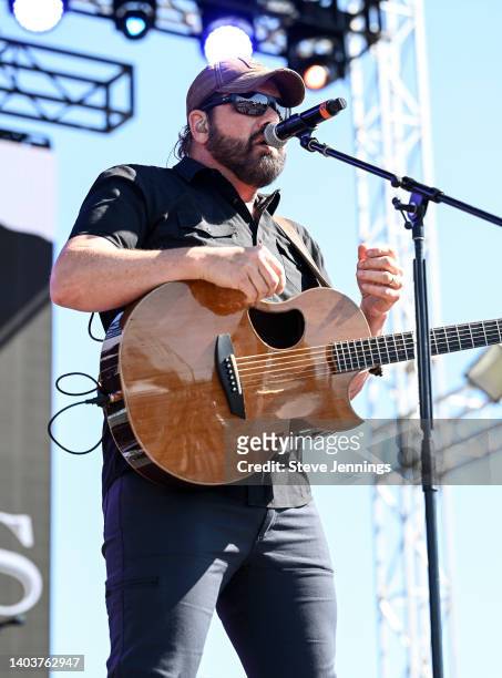 Rodney Atkins performs on Day 2 of Country Summer Music Festival 2022 at Sonoma County Fairgrounds on June 18, 2022 in Santa Rosa, California.
