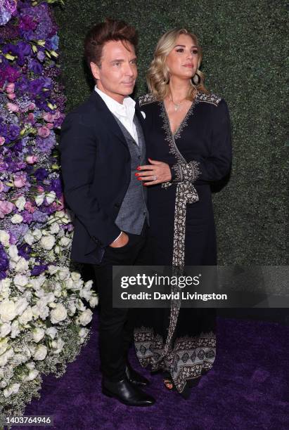 Richard Marx and Daisy Fuentes attend the DesignCare 2022 Gala benefitting The HollyRod Foundation at RJ's Place Vocational and Family Support...