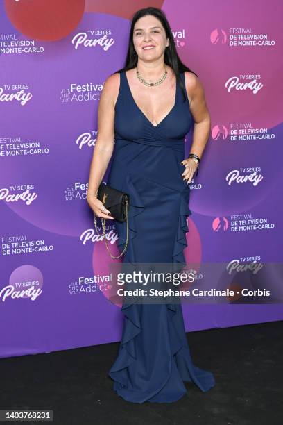 Gisella Marengo attends the Party photocall during the 61st Monte Carlo TV Festival on June 18, 2022 in Monte-Carlo, Monaco.