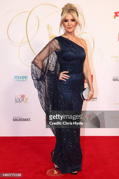 Sandra Sully attends the 62nd TV Week Logie Awards on June 19, 2022 in Gold Coast, Australia.