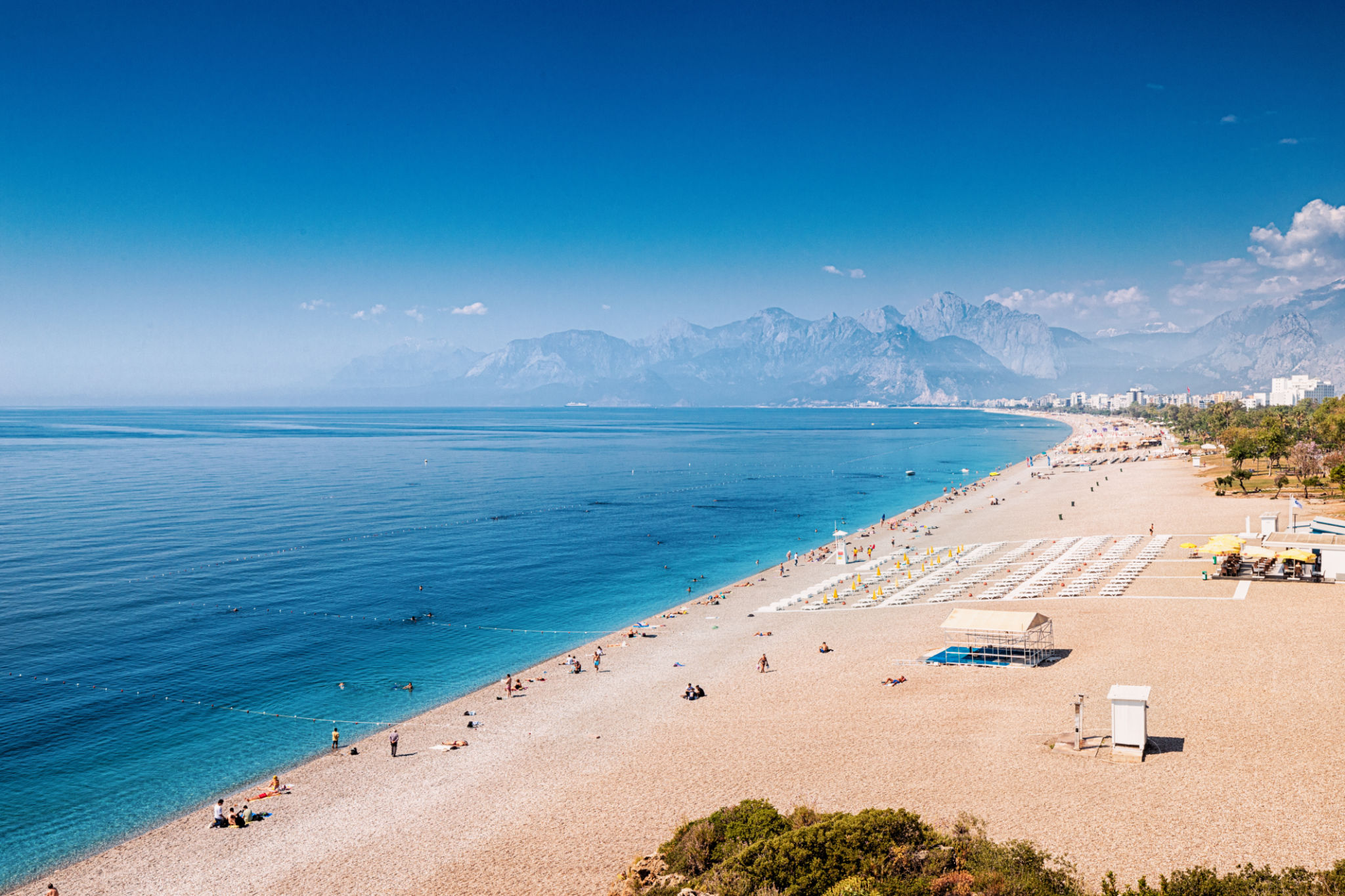 Antalya beach tourism