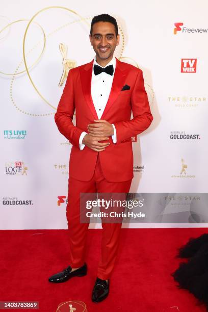 Waleed Aly attends the 62nd TV Week Logie Awards on June 19, 2022 in Gold Coast, Australia.