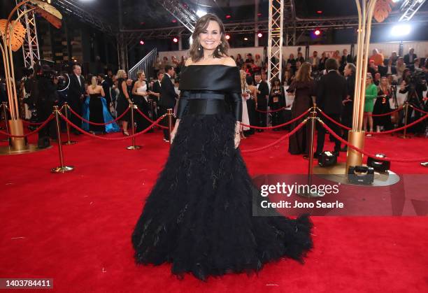 Lisa Wilkinson attends the 62nd TV Week Logie Awards on June 19, 2022 in Gold Coast, Australia.