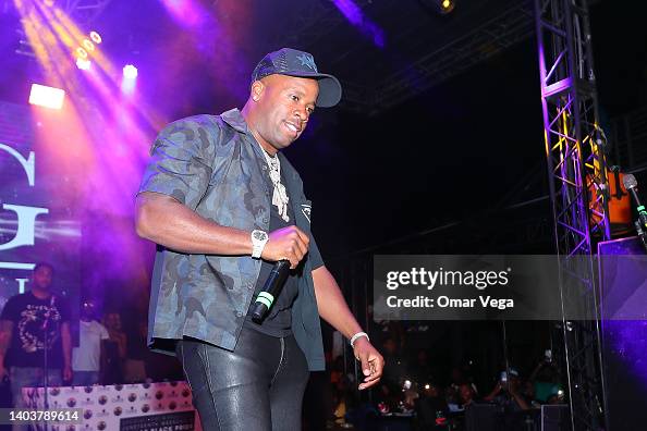 American Rapper Yo Gotti performs on stage during the 2022 Juneteenth ...
