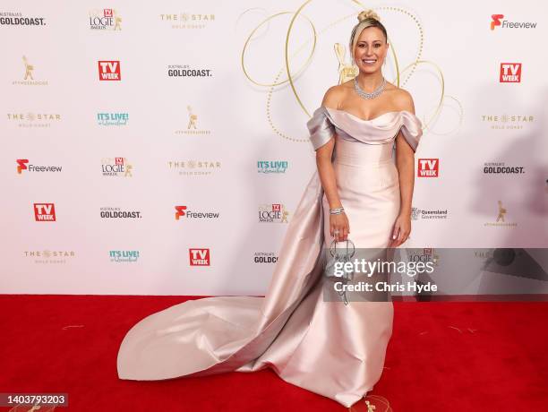 Roxy Jacenko attends the 62nd TV Week Logie Awards on June 19, 2022 in Gold Coast, Australia.