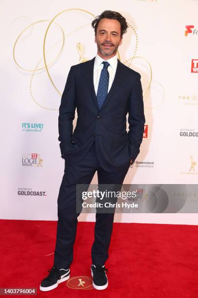 Damian Walshe-Howling attends the 62nd TV Week Logie Awards on June 19, 2022 in Gold Coast, Australia.