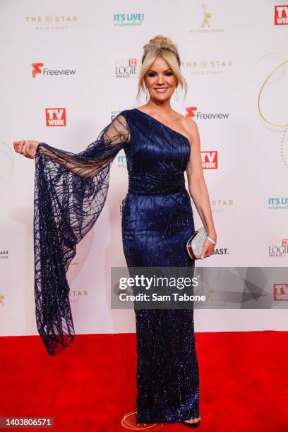 Sandra Sully attends the 62nd TV Week Logie Awards at the Gold Coast Convention and Exhibition Centre on June 19, 2022 in Gold Coast, Australia.