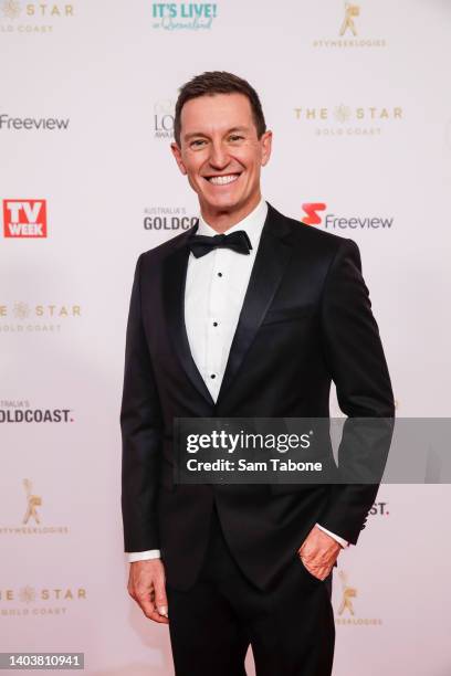 Rove Mcmanus attends the 62nd TV Week Logie Awards at the Gold Coast Convention and Exhibition Centre on June 19, 2022 in Gold Coast, Australia.