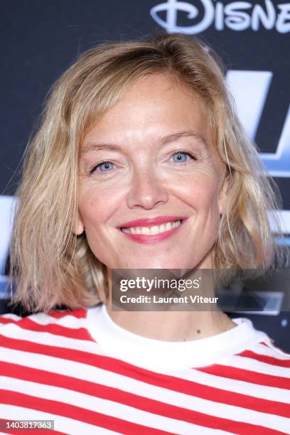 Maya Lauque attends the "Buzz l'Eclair " Premiere At Cinema UGC Normandie on June 19, 2022 in Paris, France.