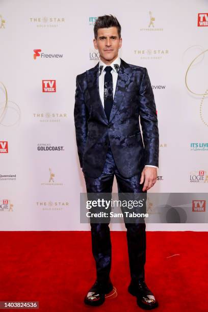 Osher Gunsberg attends the 62nd TV Week Logie Awards at the Gold Coast Convention and Exhibition Centre on June 19, 2022 in Gold Coast, Australia.