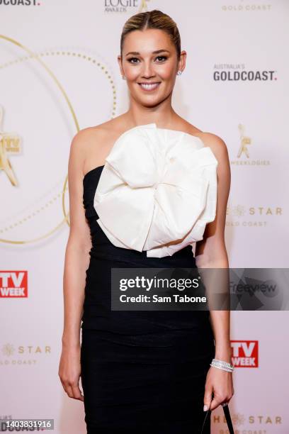 Jasmine Yarbrough attends the 62nd TV Week Logie Awards at the Gold Coast Convention and Exhibition Centre on June 19, 2022 in Gold Coast, Australia.