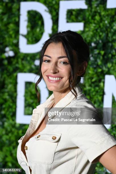 Rachel Legrain-Trapani attends The "Pekin Express" Photocall as part of the 61st Monte Carlo TV Festival At The Grimaldi Forum on June 19, 2022 in...