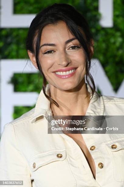 Rachel Legrain-Trapani attends The "Pekin Express" Photocall as part of the 61st Monte Carlo TV Festival At The Grimaldi Forum on June 19, 2022 in...