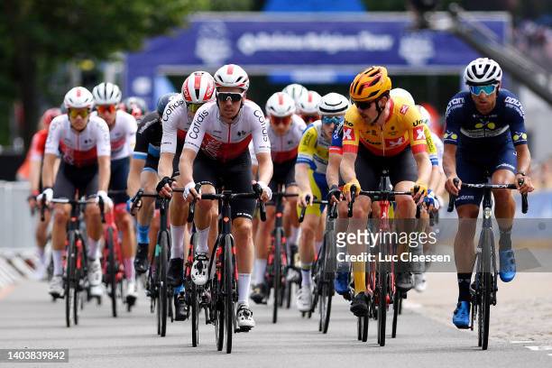 Kenneth Vanbilsen of Belgium and Team Cofidis competes during the 91st Baloise Belgium Tour 2022 - Stage 5 a 179,9km stage from Gingelom to Beringen...