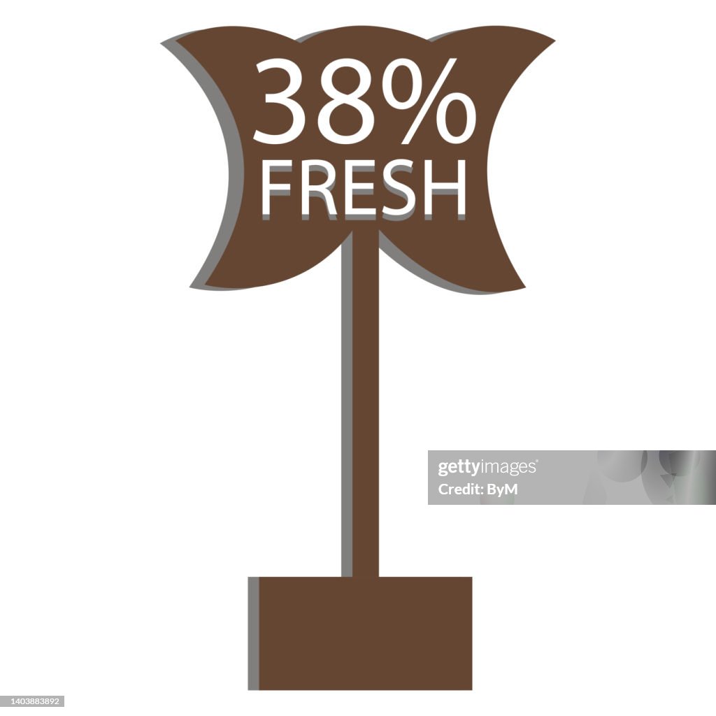 Fresh Food Sign Sticker 38 Vector Illustration Of Fresh Food Everyday Graphic Label Or Sticker ...