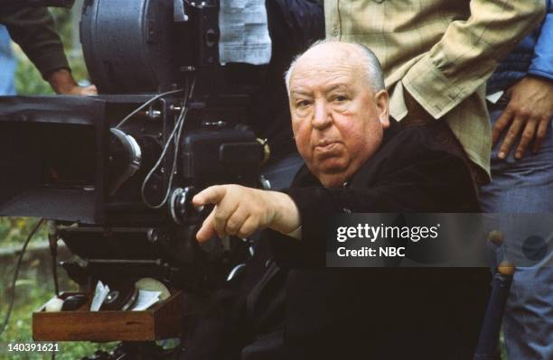 Pictured: Director, Alfred Hitchcock, circa 1970 -- Photo by: NBCU Photo Bank