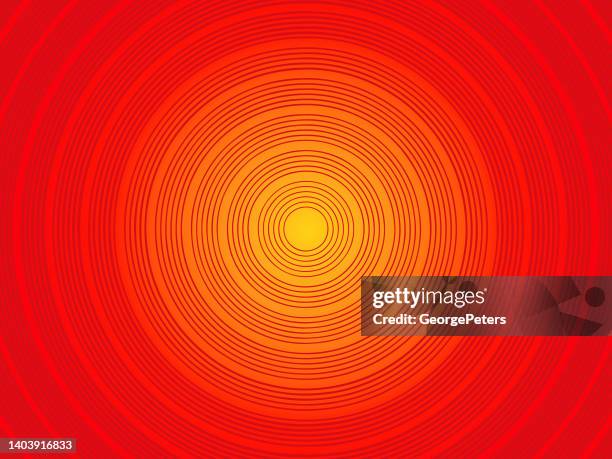 concentric circle background - severe weather alert stock illustrations