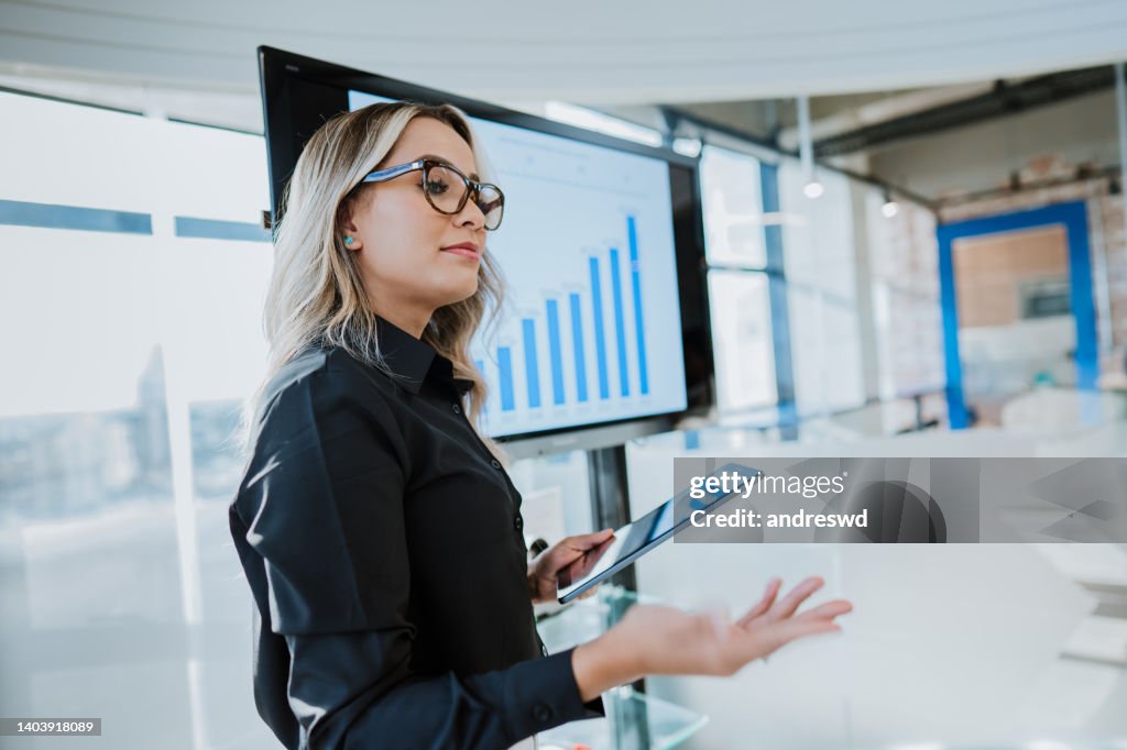 Business leader woman