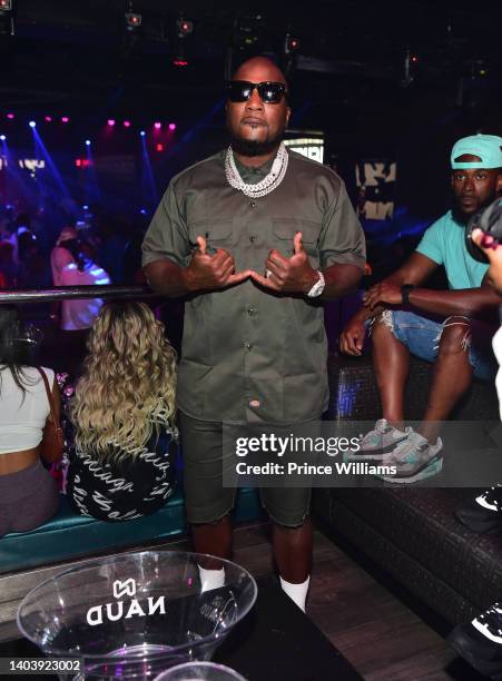 Rapper Jeezy attends Jeezy concert afterparty at Republic on June 18, 2022 in Atlanta, Georgia.