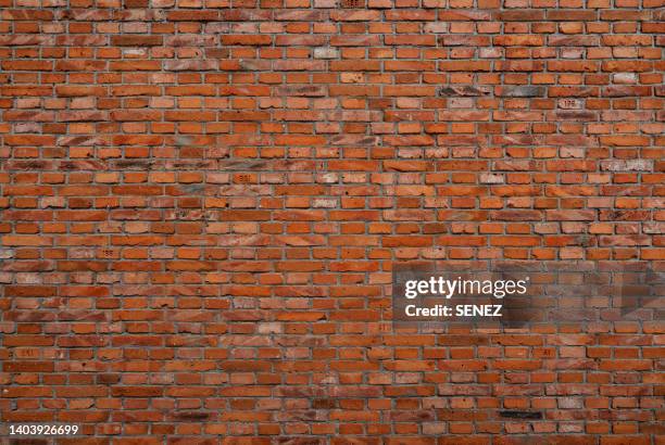 wall background - bakstenen muur stockfoto's en -beelden