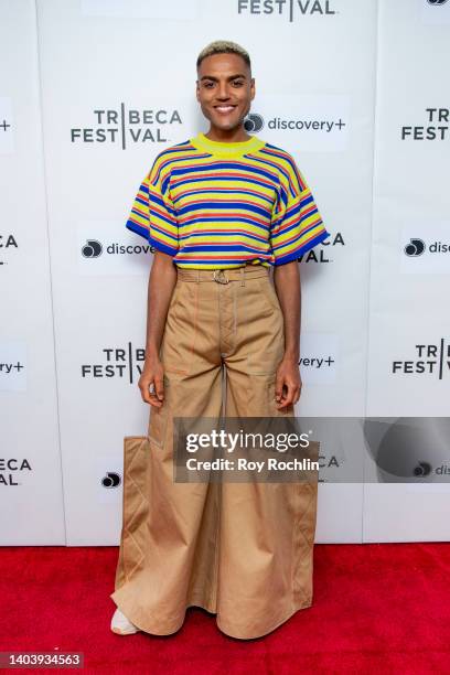 Lamin Leroy Gibba attends LGTBQIA Shorts: See Me, Feel Me during the 2022 Tribeca Festival at Village East Cinema on June 19, 2022 in New York City.