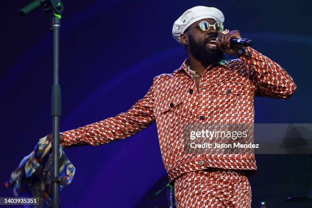 Mali Music performs at 2022 BRIC Celebrate Brooklyn! during the Juneteenth UnityFest 2022 at Lena Horne Bandshell at Prospect Park on June 19, 2022...