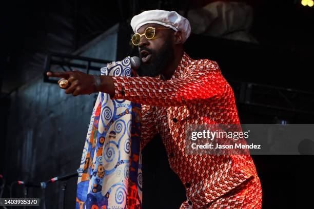 Mali Music performs at 2022 BRIC Celebrate Brooklyn! during the Juneteenth UnityFest 2022 at Lena Horne Bandshell at Prospect Park on June 19, 2022...