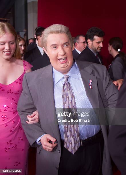 Comedian Martin Short arrives as 'Jimmy Glick' at the 53rd Emmy Awards Show, November 4, 2001 in Los Angeles, California.