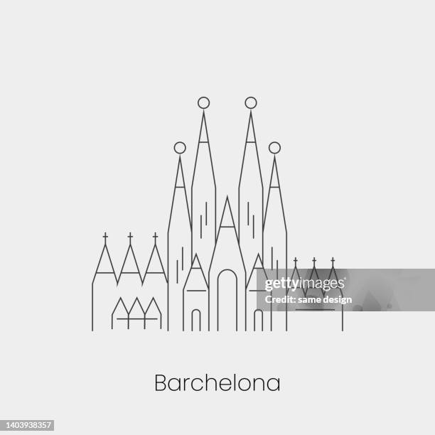 icon - berlin cathedral stock illustrations