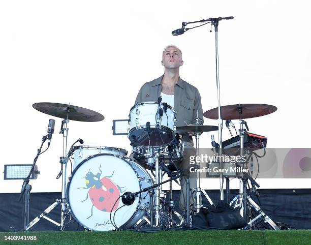Ryan Winnen of COIN performs in concert during day 4 of the Bonnaroo Music & Arts Festival on June 19, 2022 in Manchester, Tennessee.
